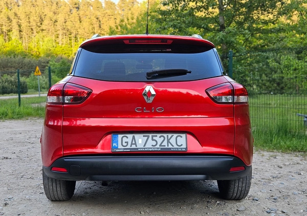 Renault Clio cena 37700 przebieg: 137000, rok produkcji 2017 z Gdynia małe 781